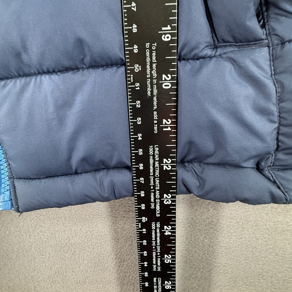 Columbia Omni-Heat Blue/Navy Boys Medium Winter Puffer Jacket (10/12) - Picture 4 of 6